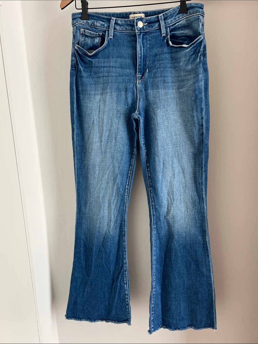 L’Agence jeans waist 30 rise 11 inseam 30 soft with stretch not stiff